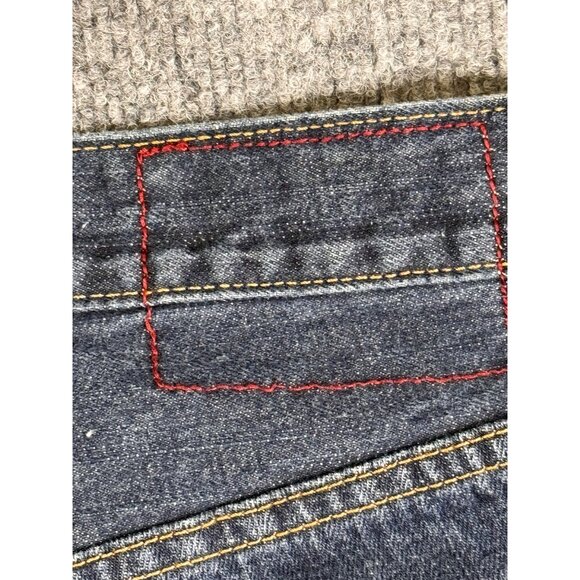 Adam Levine Mens W30 x L30 denim blue jeans missing rear patch in the back - Picture 15 of 16